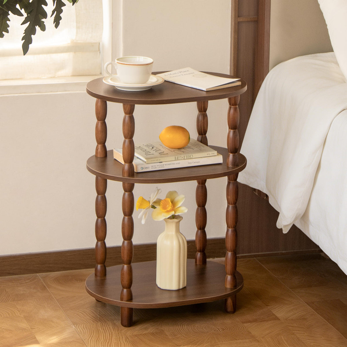 3-Tier Oval Side Table S479303