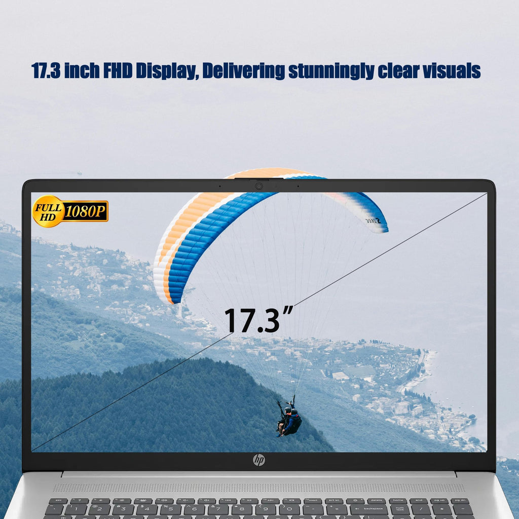 17.3" FHD Laptop, 16GB RAM, 1TB SSD, AMD Ryzen 5, Windows 11 Home, Silver B65003
