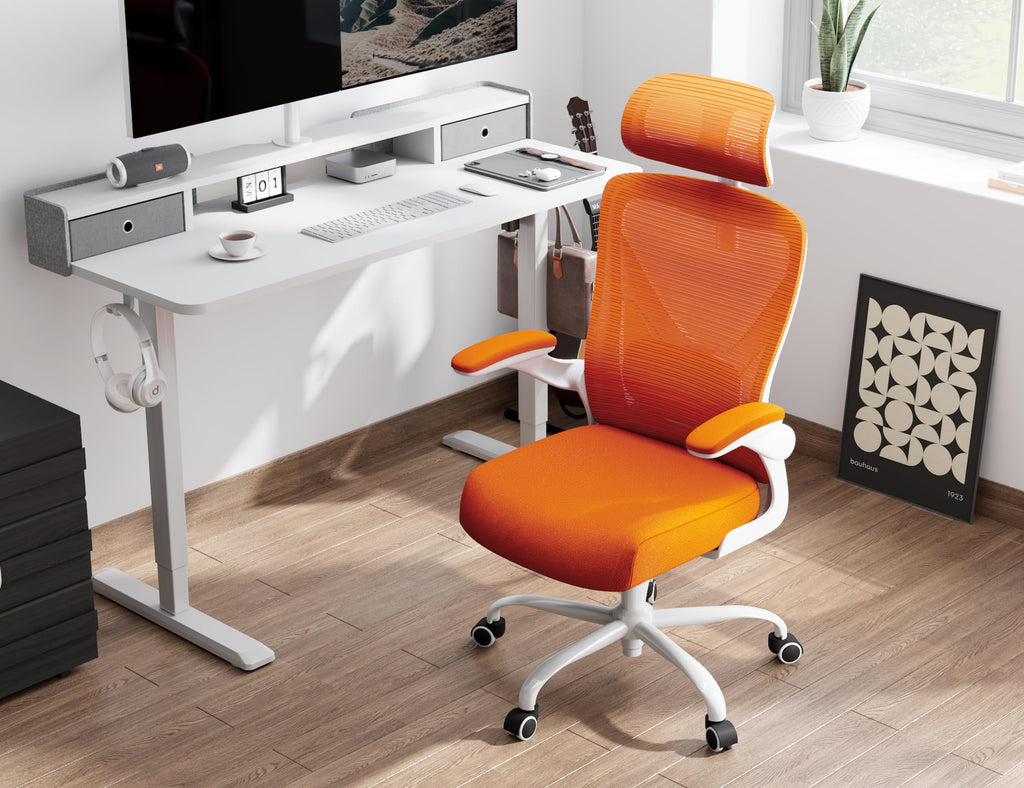 Ergonomic Mesh Office Chair with Headrest I38340