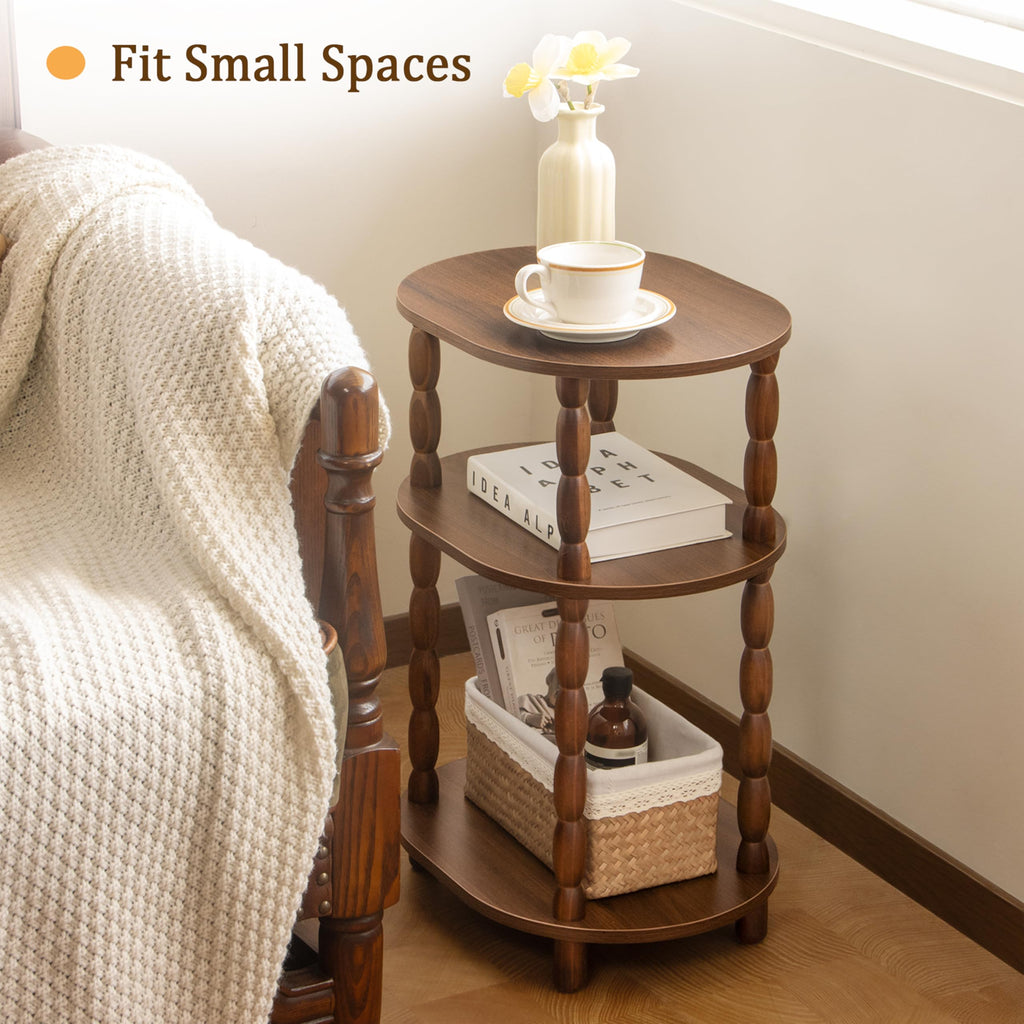 3-Tier Oval Side Table S479303