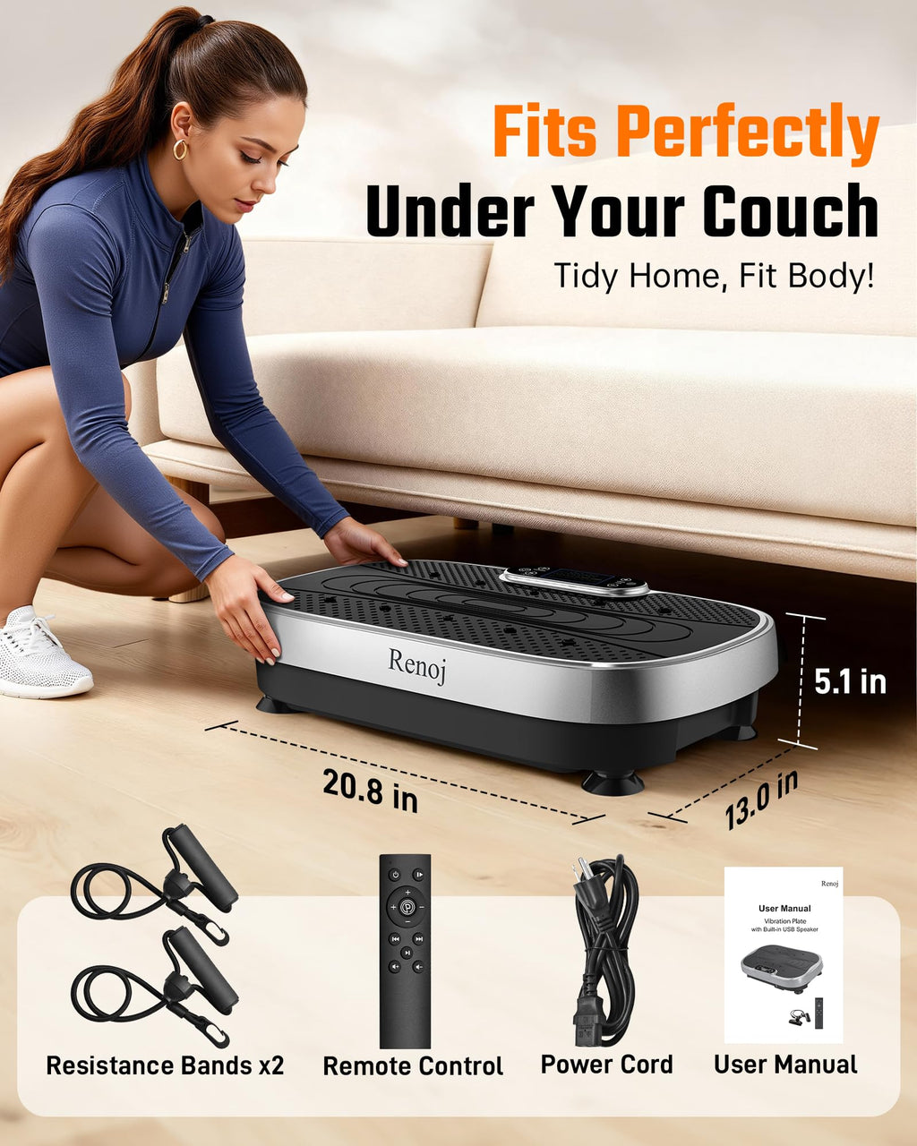 Vibration Plate Exercise Machine N322