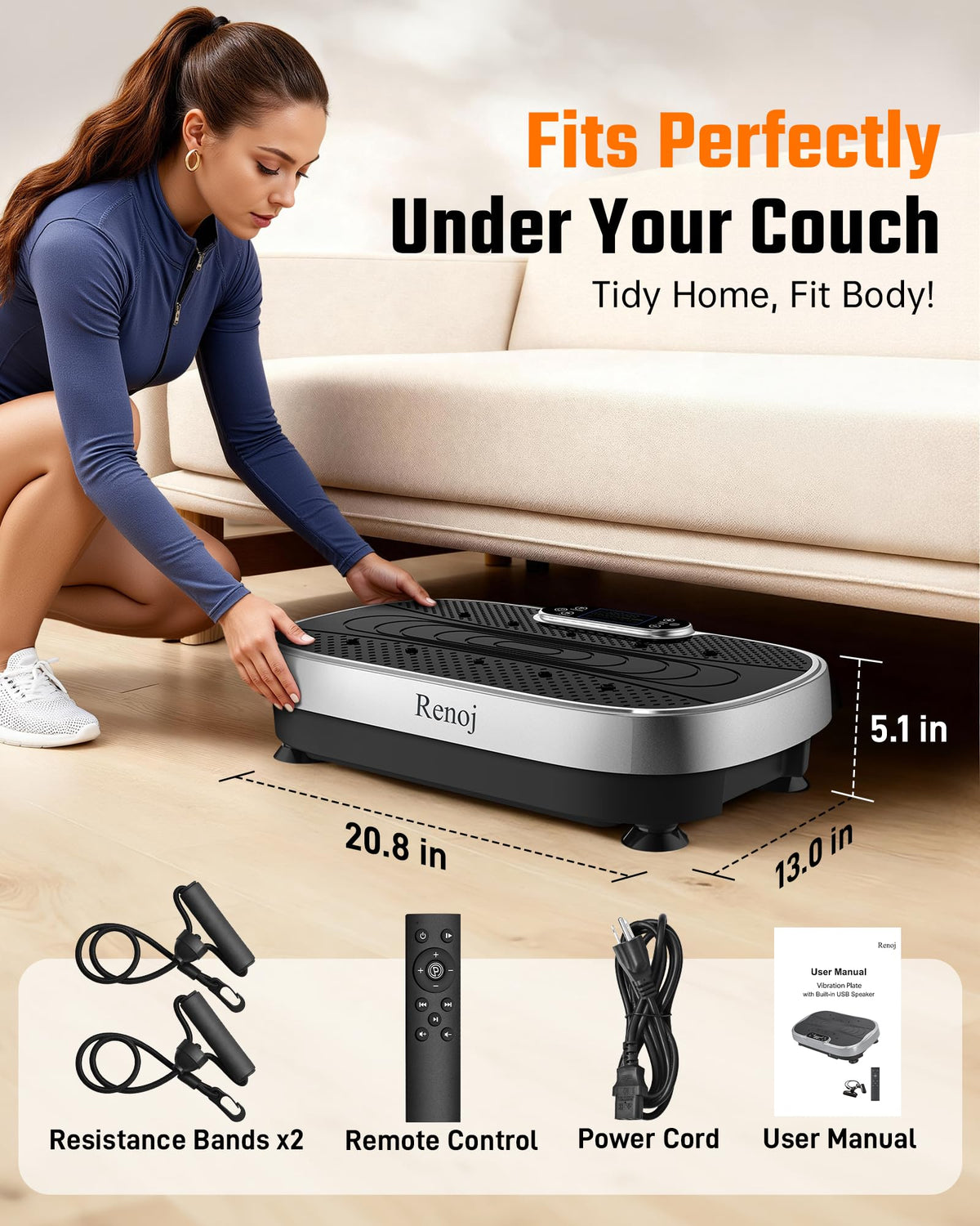 Vibration Plate Exercise Machine N322