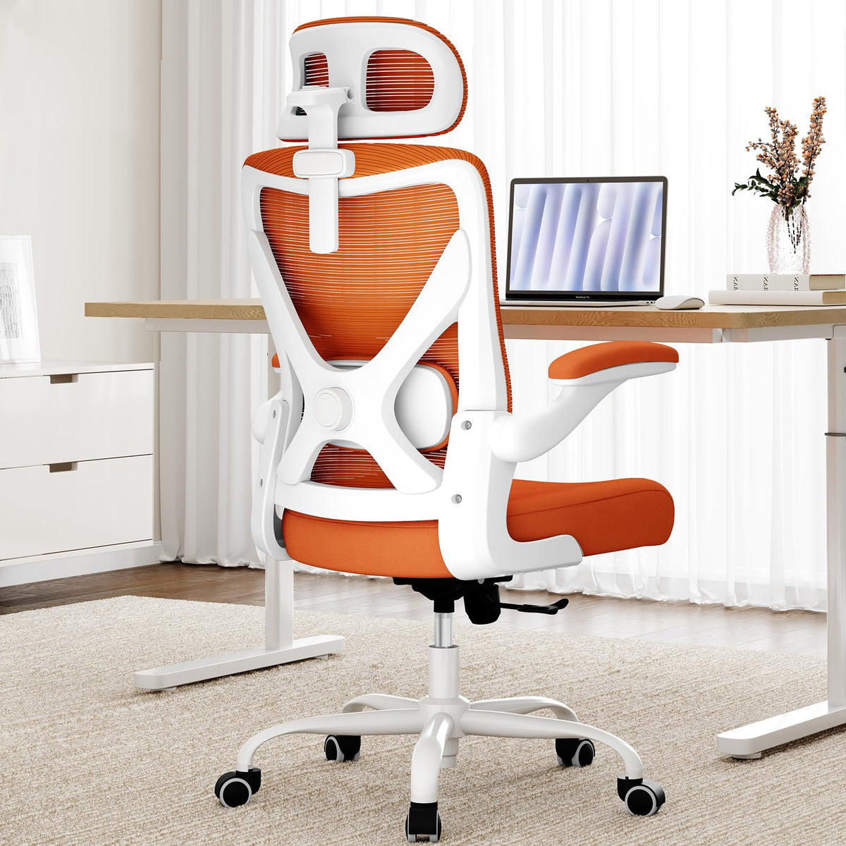 Ergonomic Mesh Office Chair with Headrest I38340
