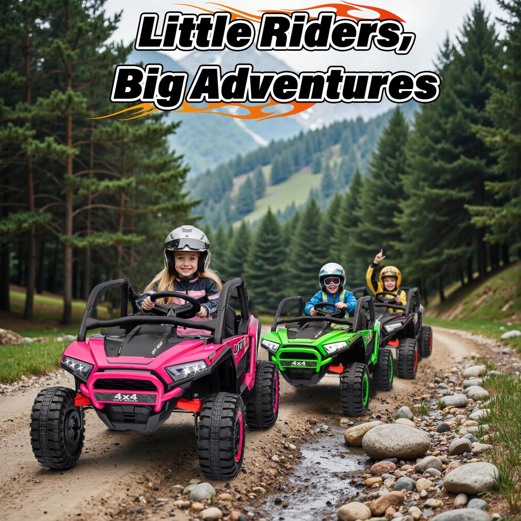 24V 2 Seater Off-Road UTV Ride on Car with Remote Control J855576