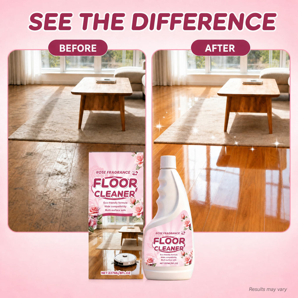Rose Scent Floor Cleaner 8 fl.oz A24916