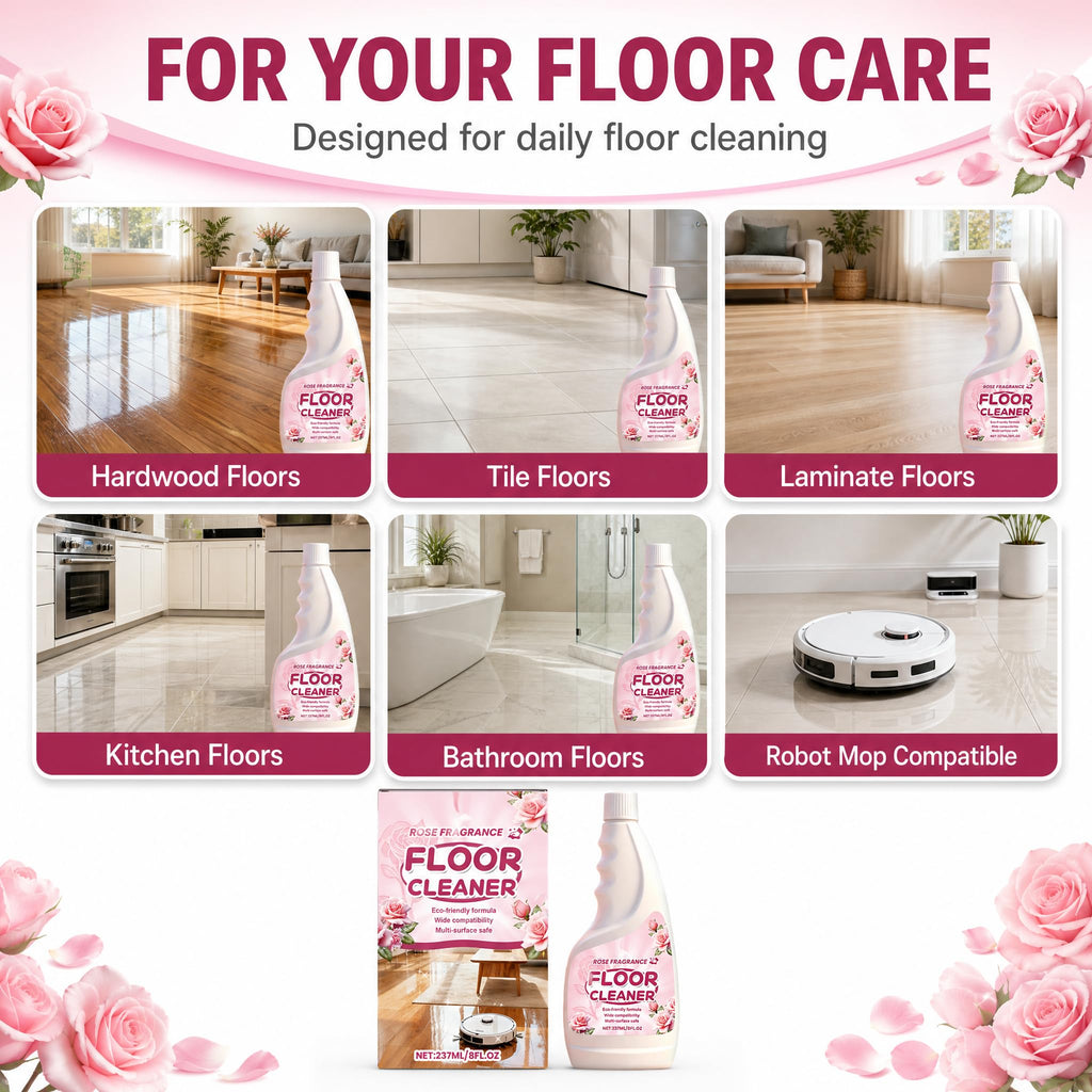 Rose Scent Floor Cleaner 8 fl.oz A24916