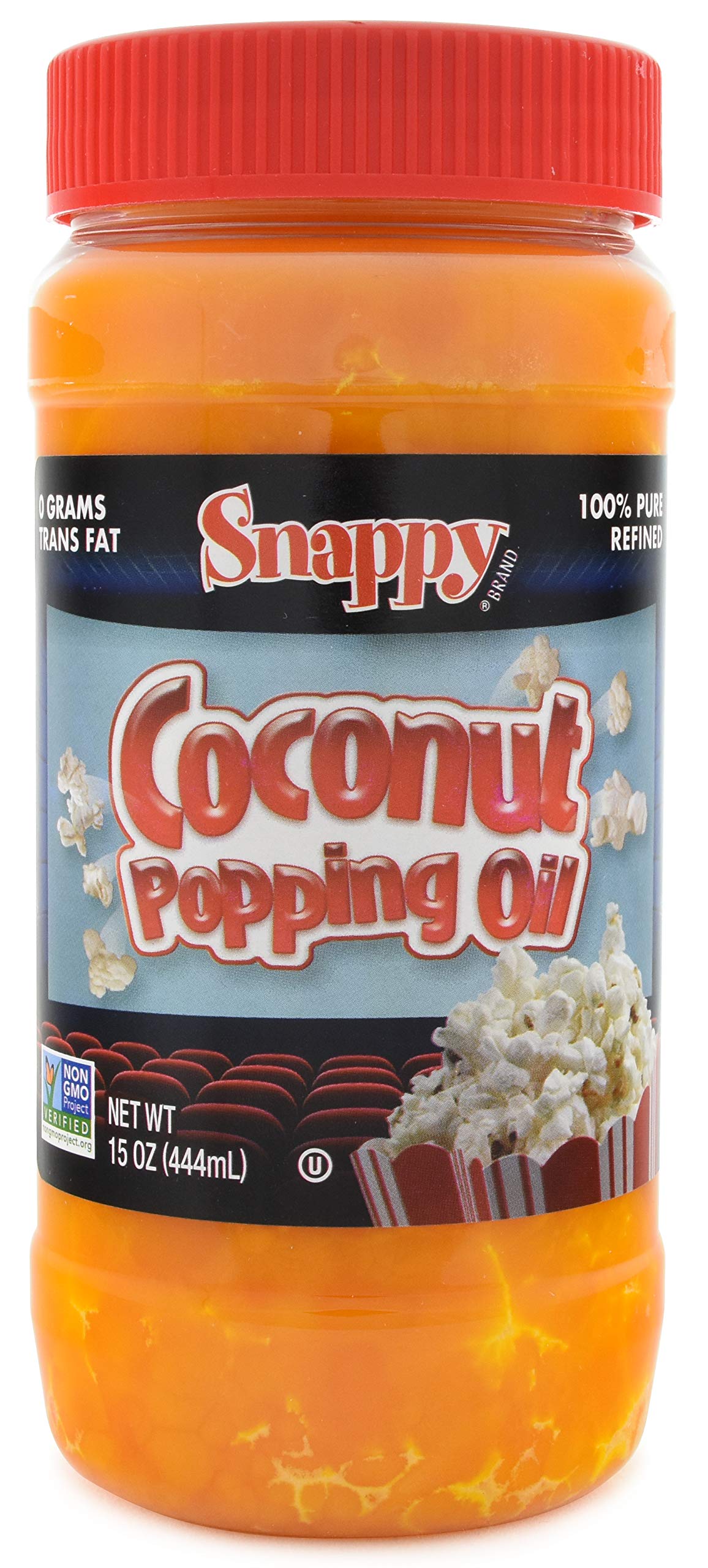 15 oz Coconut Popping Oil, 19 oz Buttery Popcorn Salt D70582