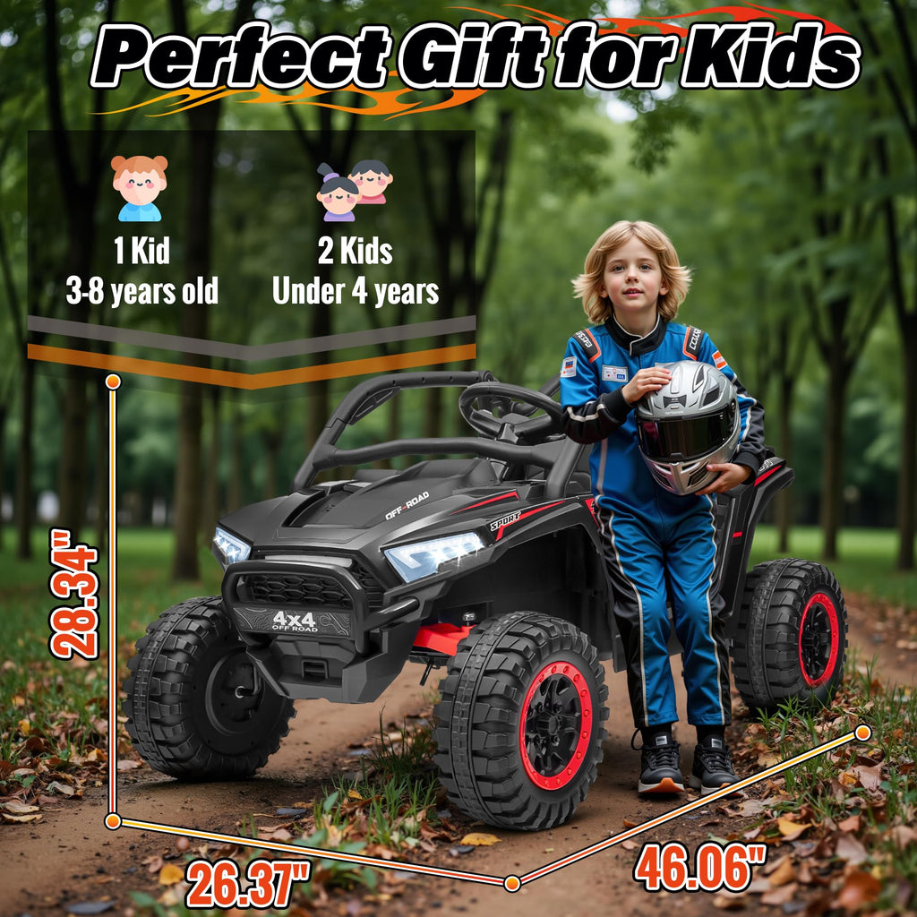 24V 2 Seater Off-Road UTV Ride on Car with Remote Control J855576