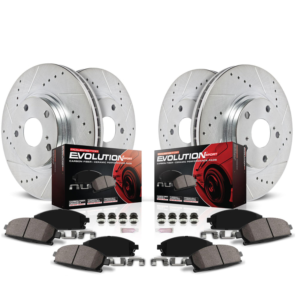 Brake Pad & Rotor Kit Front & Rear L119
