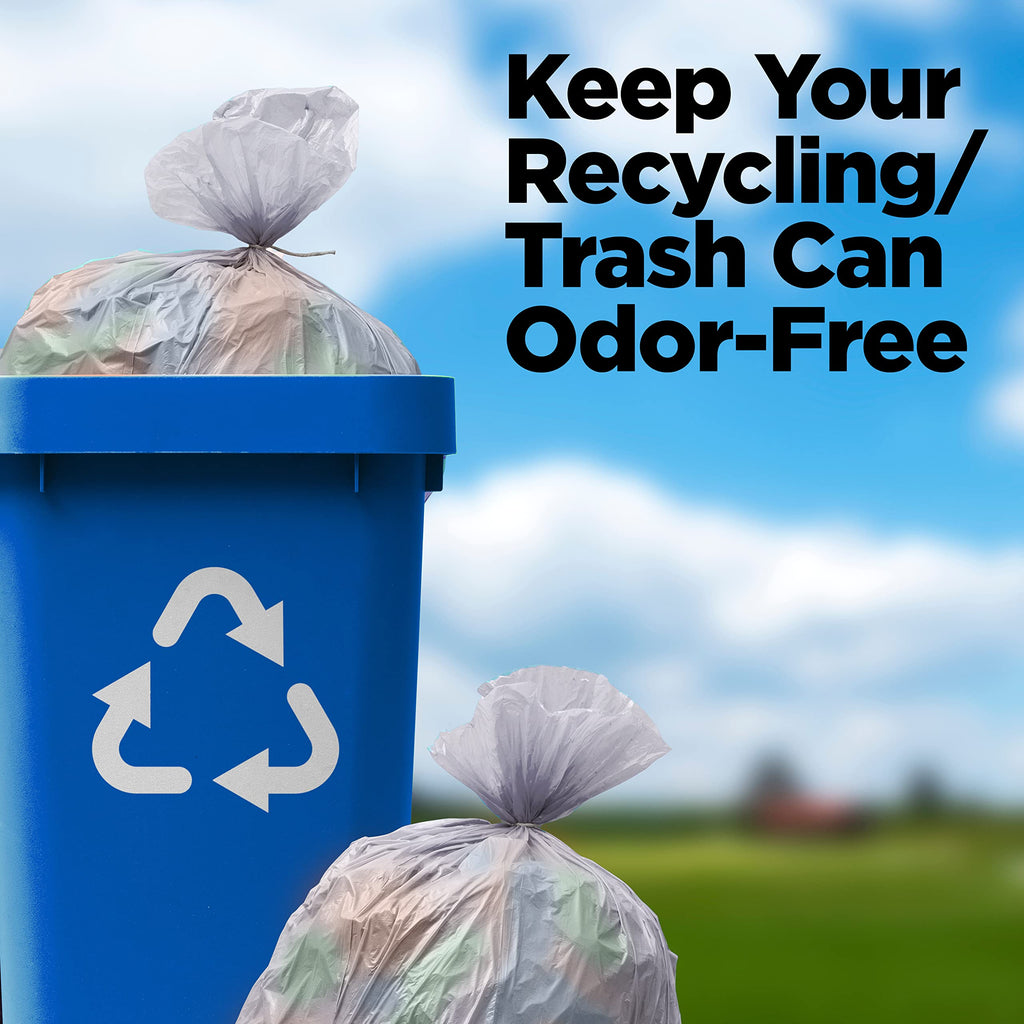 42 Gallon Clear Trash Bags 50 Count 3 Mil B841573