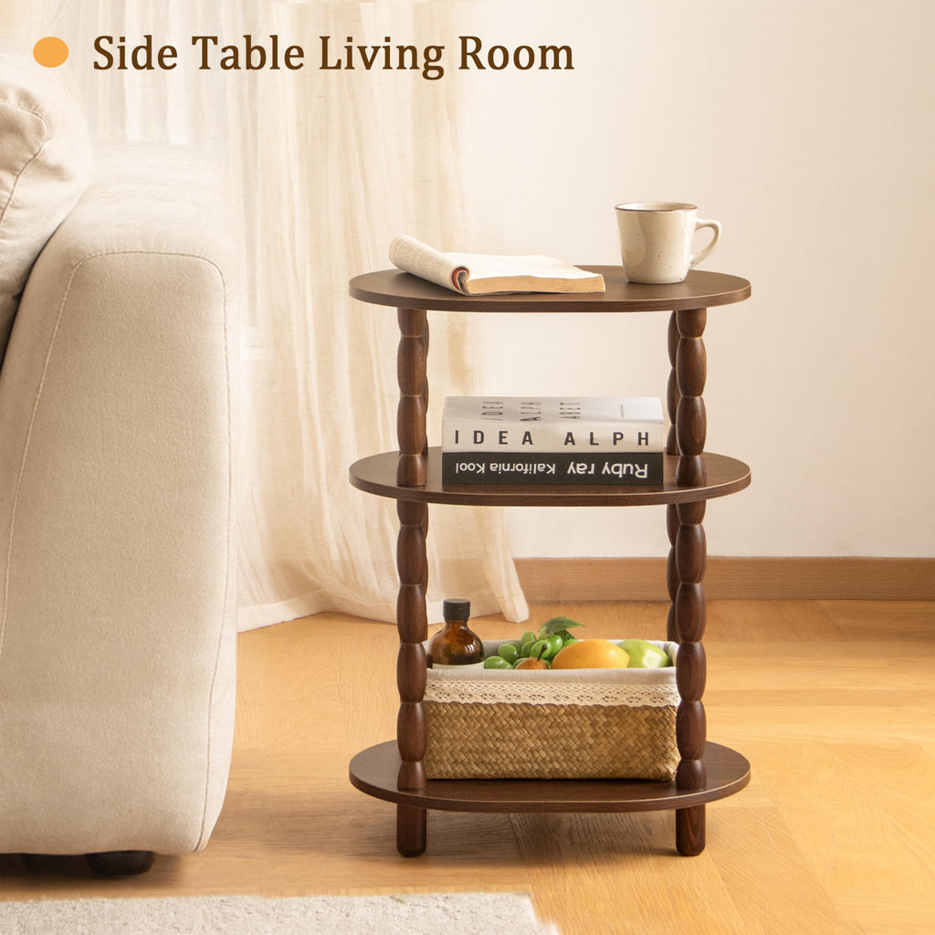 3-Tier Oval Side Table S479303