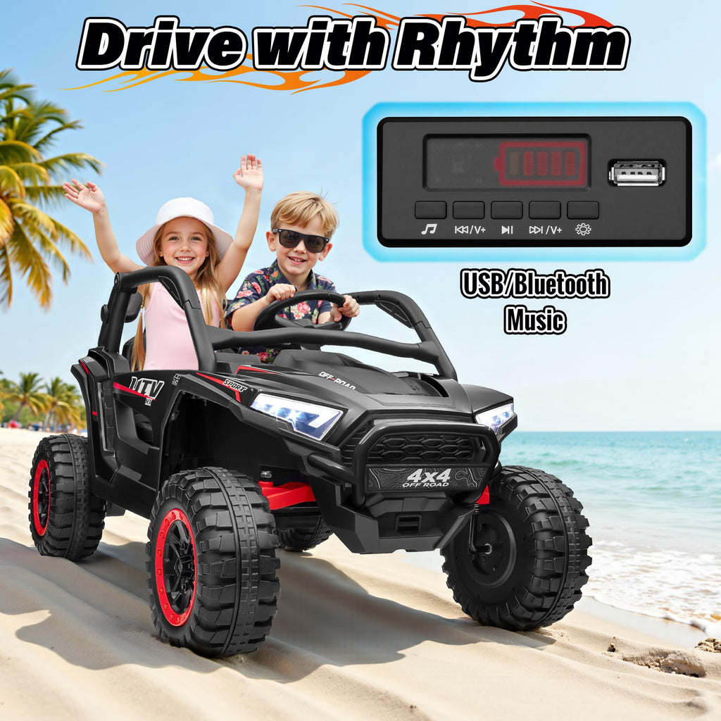 24V 2 Seater Off-Road UTV Ride on Car with Remote Control J855576