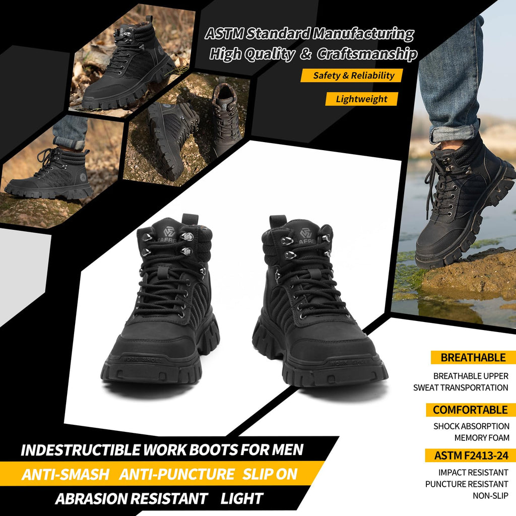 Waterproof Steel Toe Work Boots M769