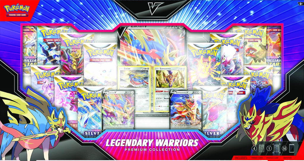 Pokemon TCG 14 Booster Packs Premium Collection Box L815027