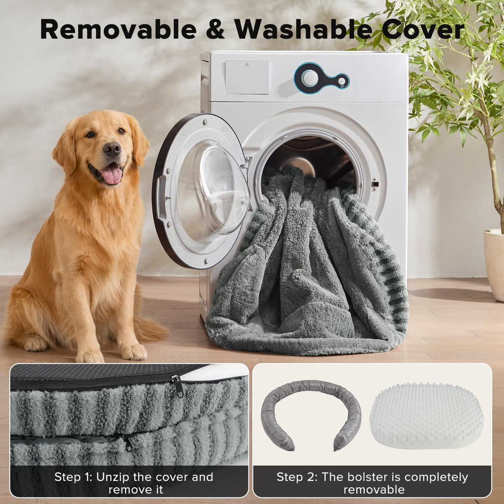 Washable 42" Orthopedic Dog Bed N6686