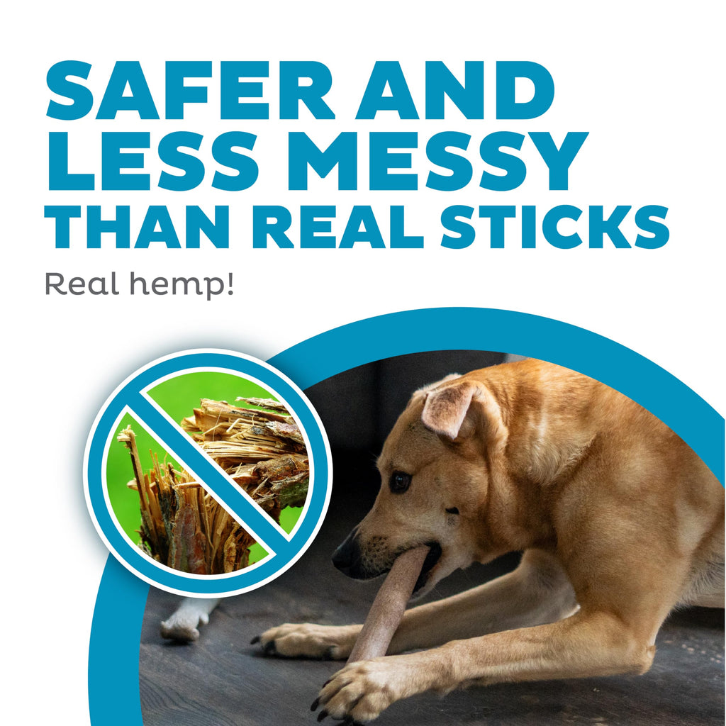 Dogwood Calming Stick Dog Chew Toy, Medium, 7.5", 2-Pack L502744