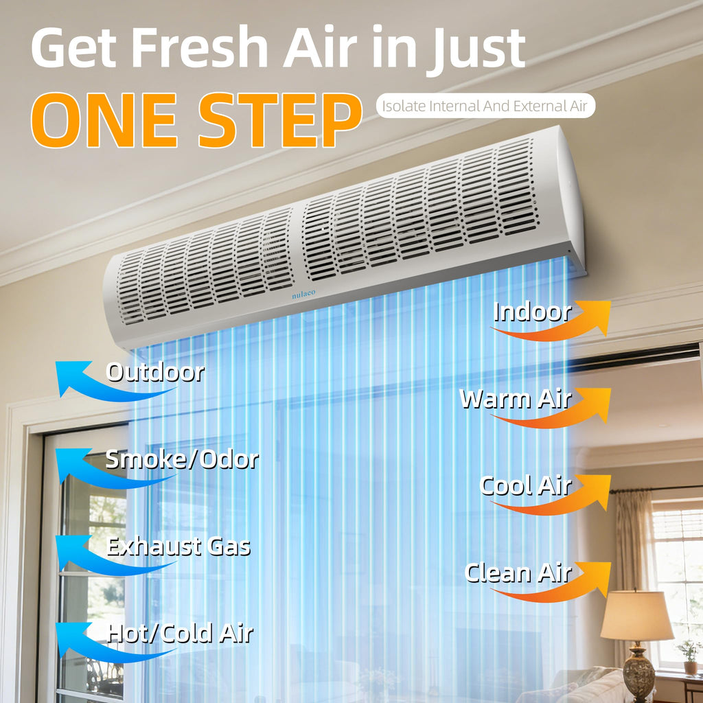 36'' 2-Speed Wall-Mounted Air Curtain X9184