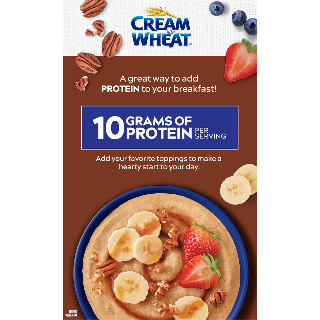 Instant High Protein Hot Cereal, Maple Brown Sugar, 12 Packets G39404
