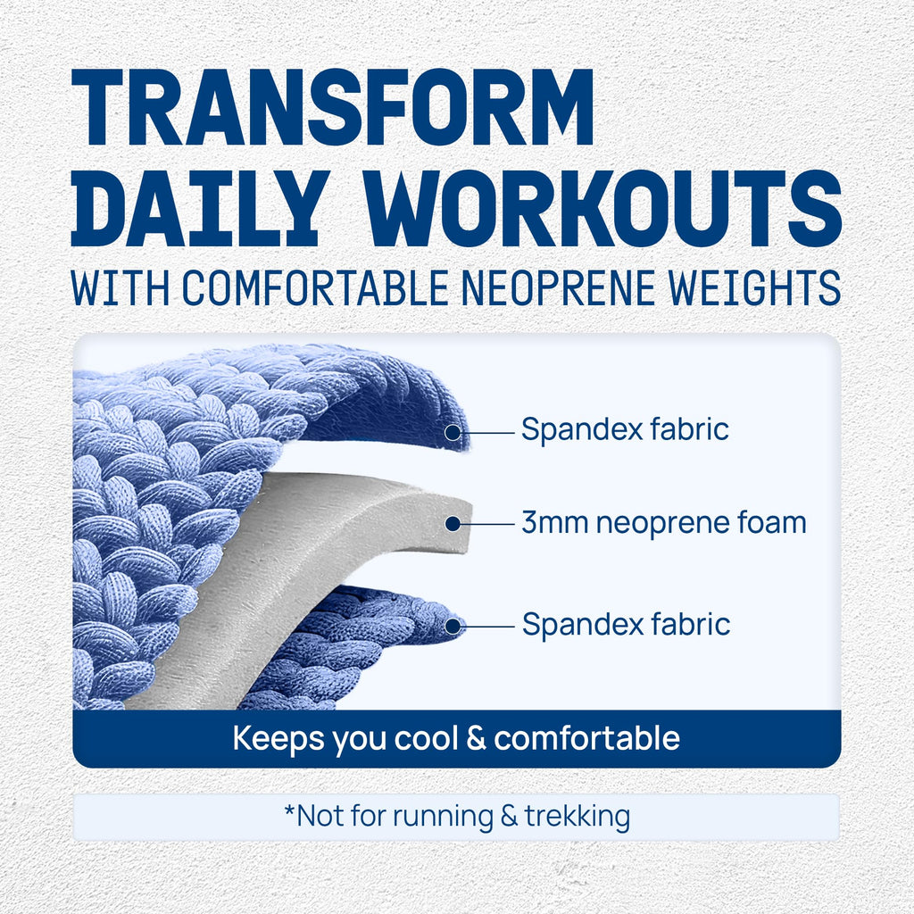 Adjustable Wrist & Ankle Weights 3.5/5 LB Pair A223