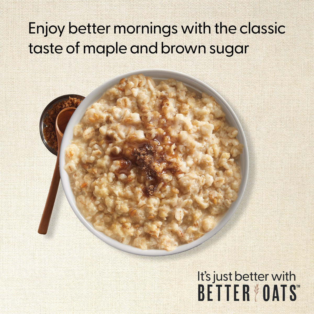 Steel Cut Maple & Brown Sugar Oatmeal 15.1 oz 6 Pack O446