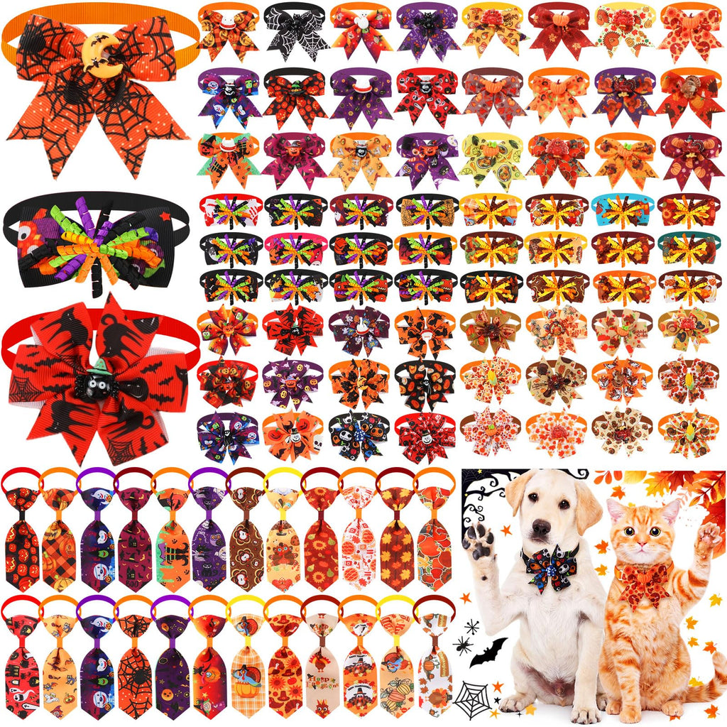 100 Pcs Dog Bow Tie V91214