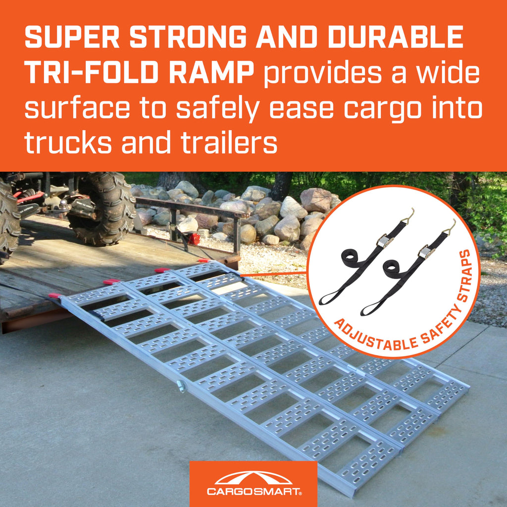 Aluminum Tri-Fold Ramp 1500 Lb Capacity G439706