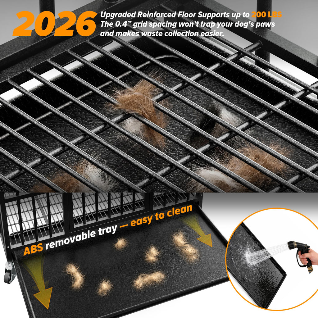 48 Inch Heavy Duty Dog Crate J894016
