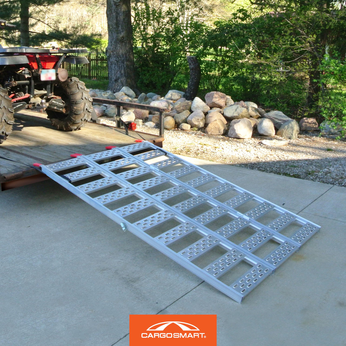 Aluminum Tri-Fold Ramp 1500 Lb Capacity G439706